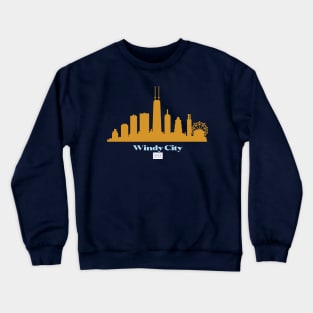 Chicago- Windy City Crewneck Sweatshirt